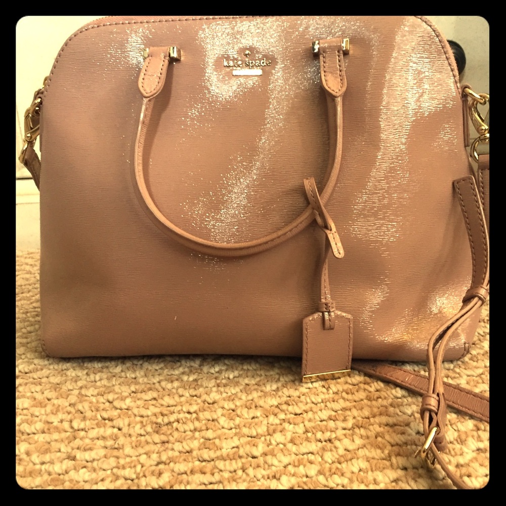 KATE SPADE PATENT PINK PURSE
